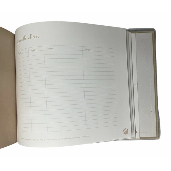 NEW Pet Journal Puppy Baby Book with Pet Paw Print Stamp Kit Dog Scrapbook Album - Picture 12 of 12